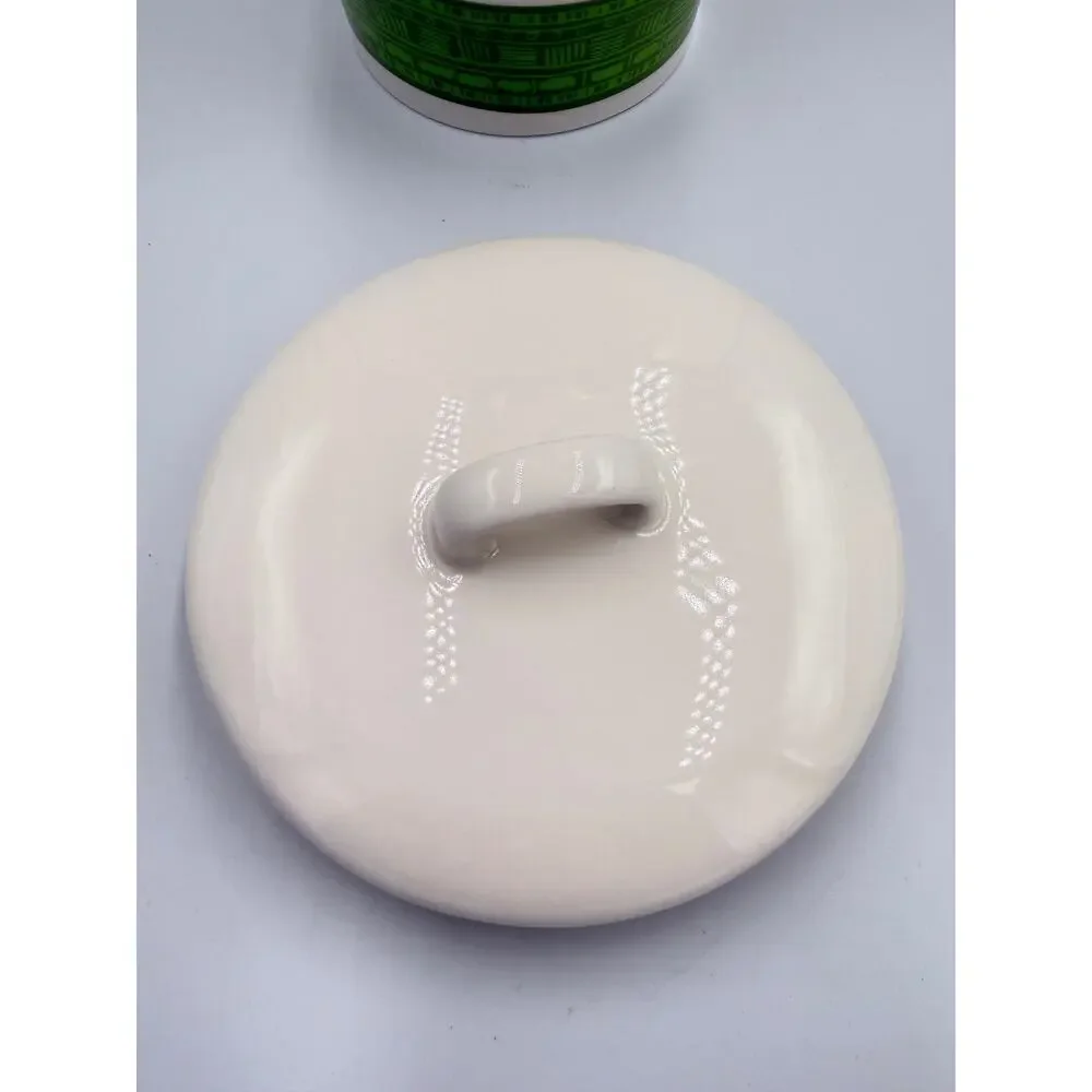 Starbucks Advertising Jar Coffee Bean Tea Holder Ceramic 2005 Canister